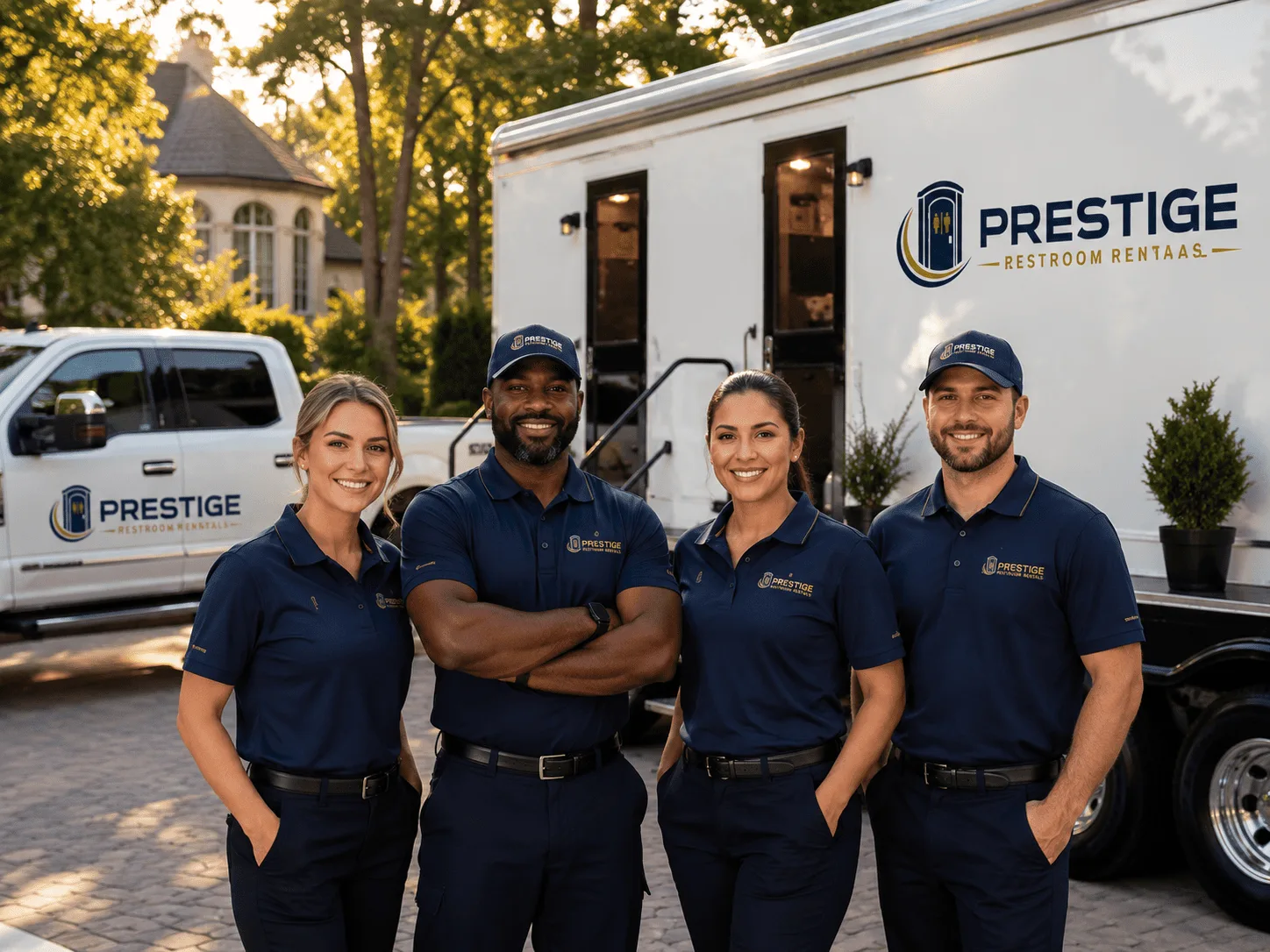 Trusted Luxury Portable Restrooms company in Nachusa, IL
